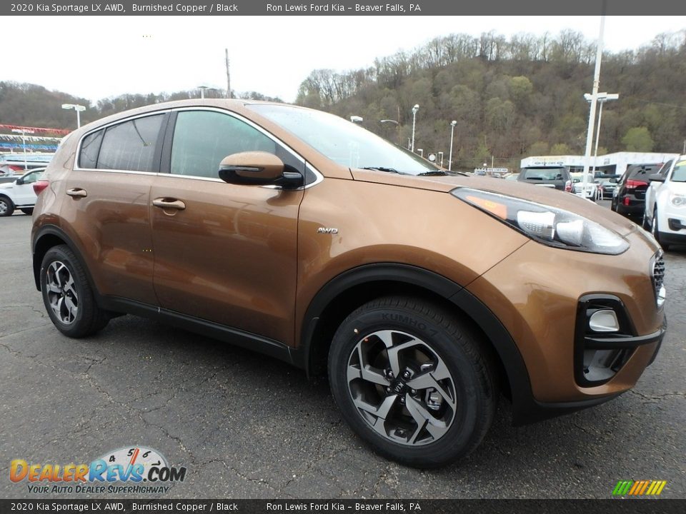 2020 Kia Sportage LX AWD Burnished Copper / Black Photo #9