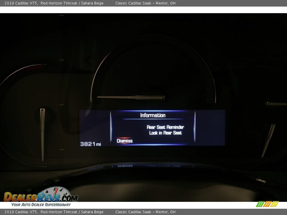 2019 Cadillac XT5 Red Horizon Tintcoat / Sahara Beige Photo #29