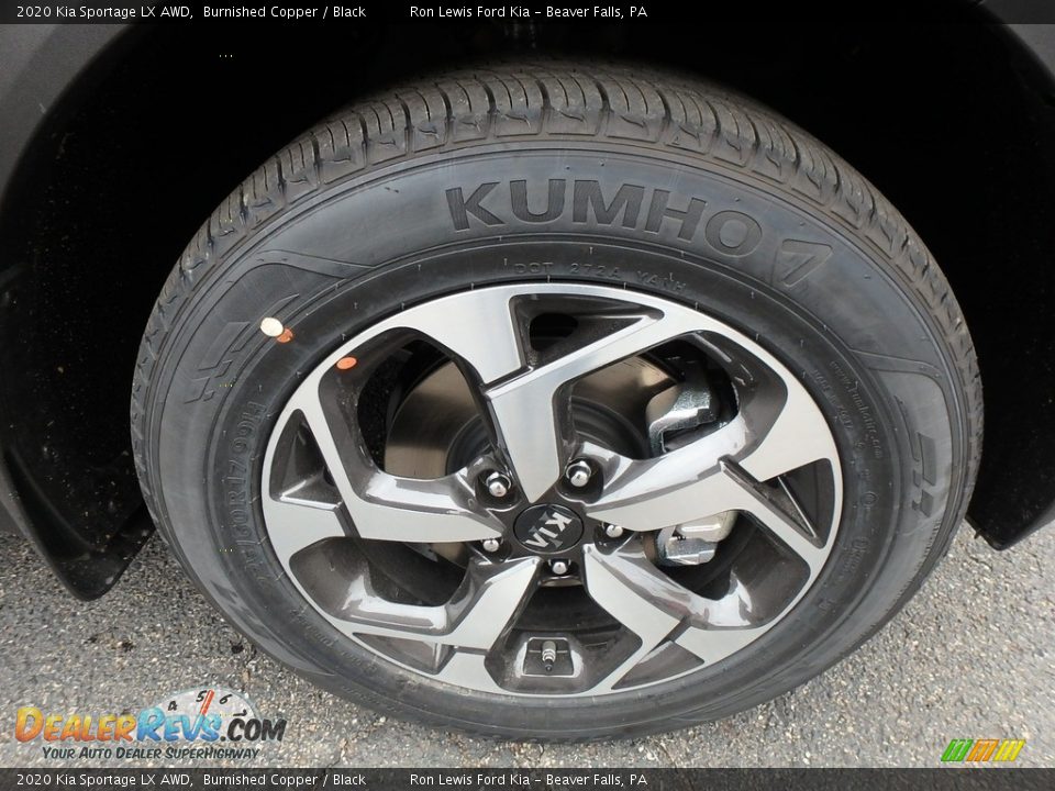 2020 Kia Sportage LX AWD Burnished Copper / Black Photo #10