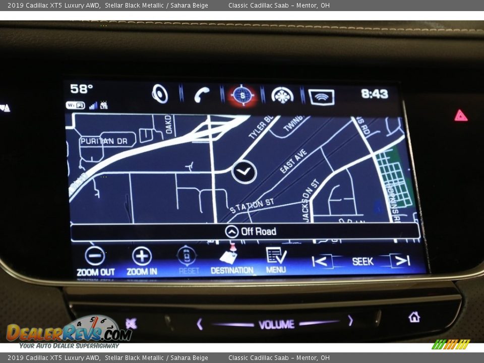 Navigation of 2019 Cadillac XT5 Luxury AWD Photo #13