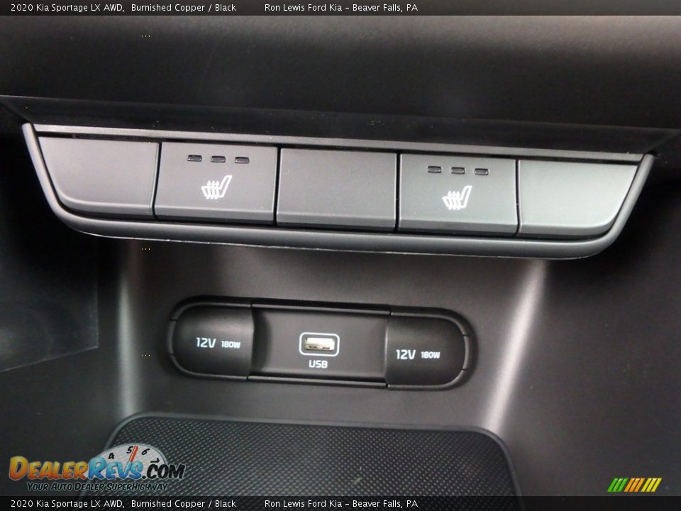 2020 Kia Sportage LX AWD Burnished Copper / Black Photo #20