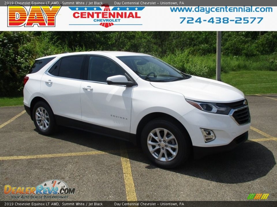 2019 Chevrolet Equinox LT AWD Summit White / Jet Black Photo #1