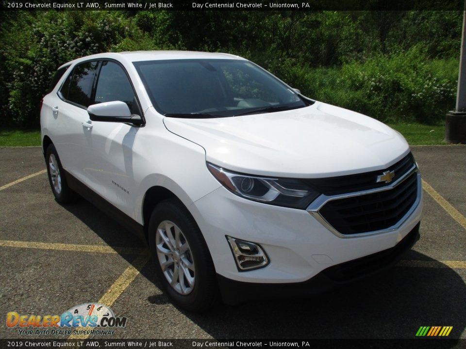 2019 Chevrolet Equinox LT AWD Summit White / Jet Black Photo #10