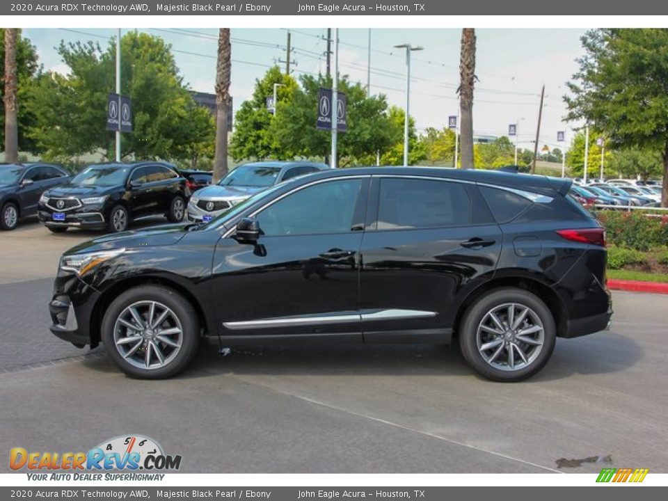 2020 Acura RDX Technology AWD Majestic Black Pearl / Ebony Photo #4