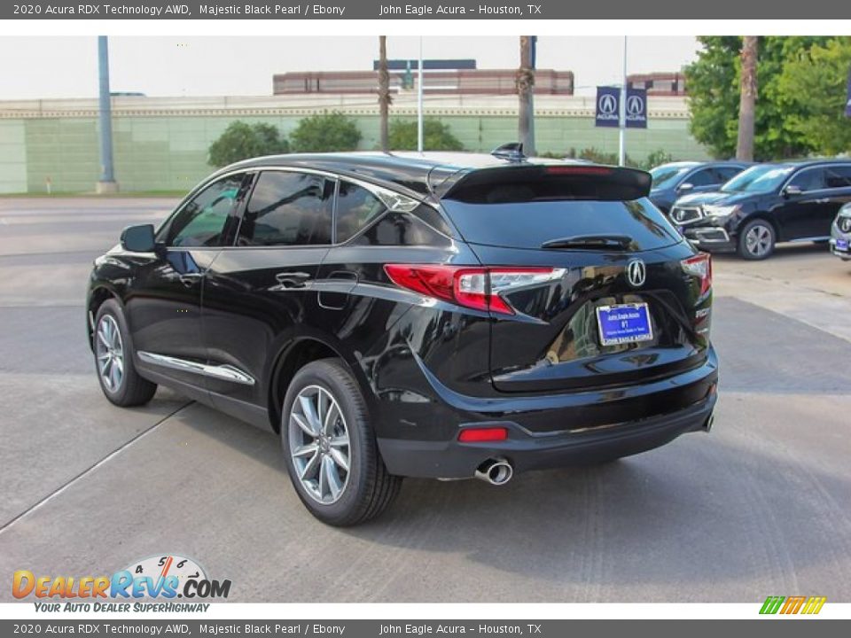 2020 Acura RDX Technology AWD Majestic Black Pearl / Ebony Photo #5