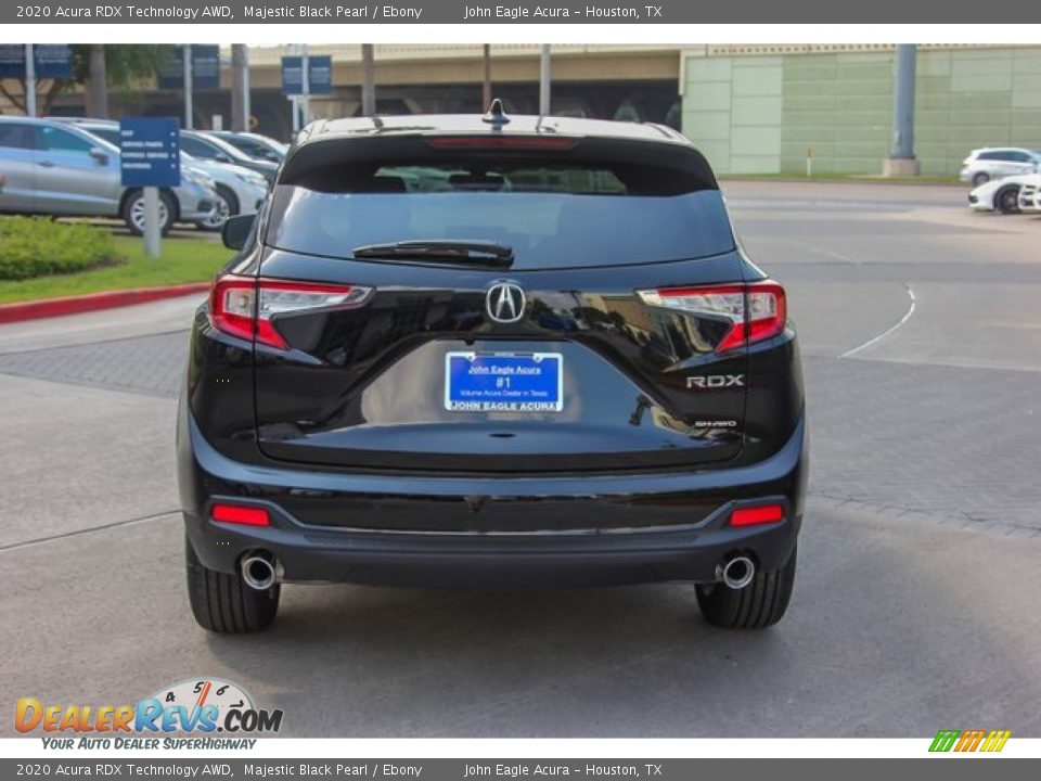 2020 Acura RDX Technology AWD Majestic Black Pearl / Ebony Photo #6