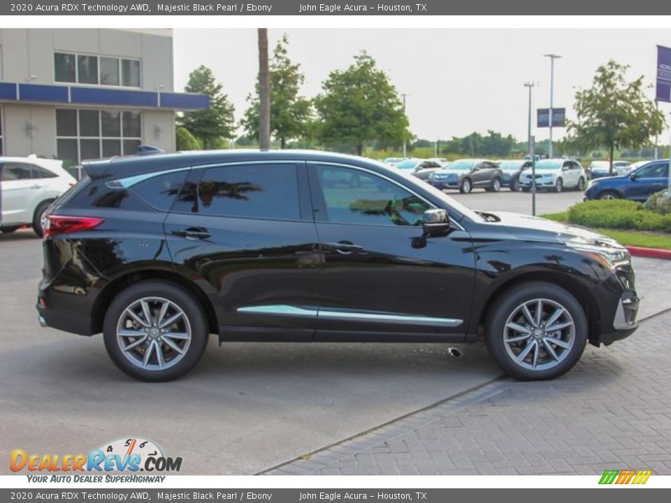 2020 Acura RDX Technology AWD Majestic Black Pearl / Ebony Photo #8