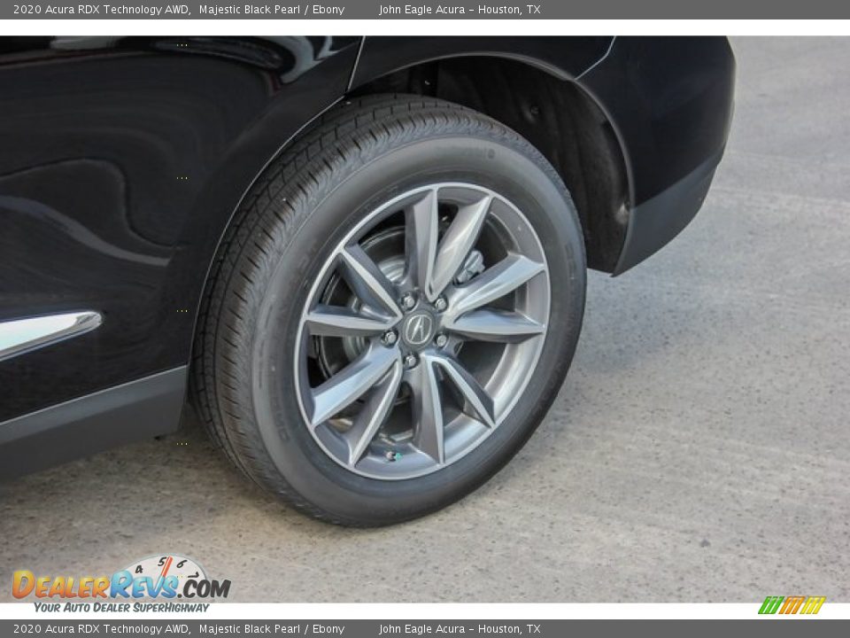 2020 Acura RDX Technology AWD Majestic Black Pearl / Ebony Photo #11