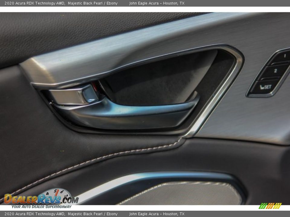 2020 Acura RDX Technology AWD Majestic Black Pearl / Ebony Photo #12