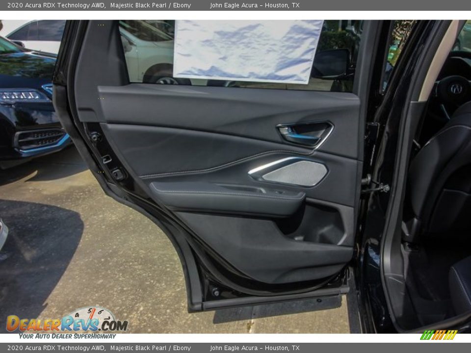 2020 Acura RDX Technology AWD Majestic Black Pearl / Ebony Photo #19