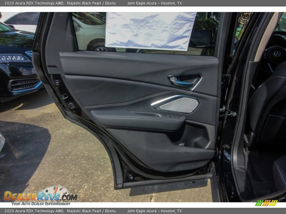 2020 Acura RDX Technology AWD Majestic Black Pearl / Ebony Photo #19