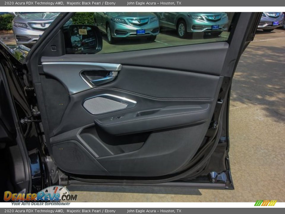2020 Acura RDX Technology AWD Majestic Black Pearl / Ebony Photo #25