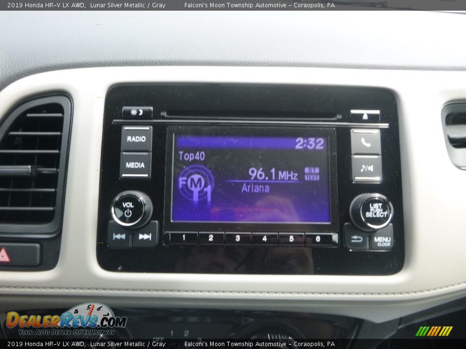 2019 Honda HR-V LX AWD Lunar Silver Metallic / Gray Photo #14