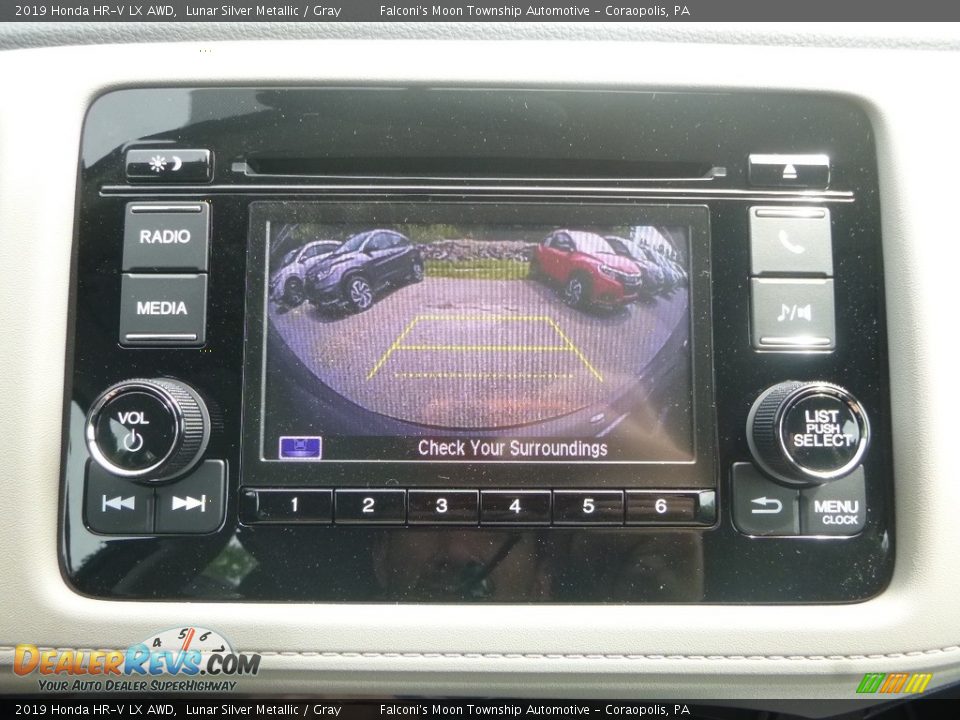 2019 Honda HR-V LX AWD Lunar Silver Metallic / Gray Photo #15