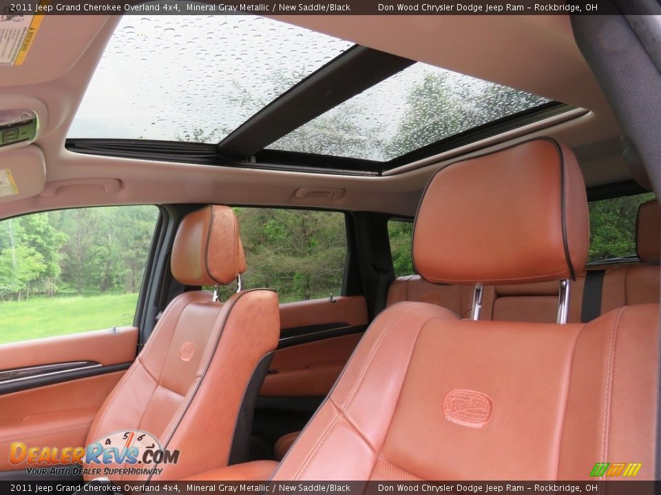 2011 Jeep Grand Cherokee Overland 4x4 Mineral Gray Metallic / New Saddle/Black Photo #2