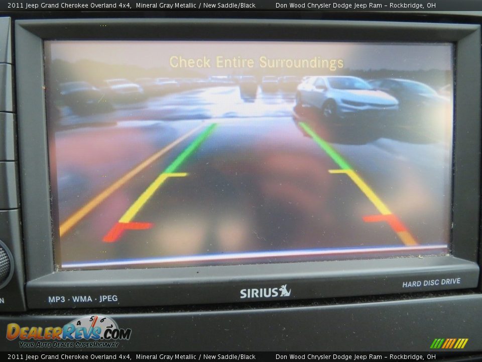 2011 Jeep Grand Cherokee Overland 4x4 Mineral Gray Metallic / New Saddle/Black Photo #5