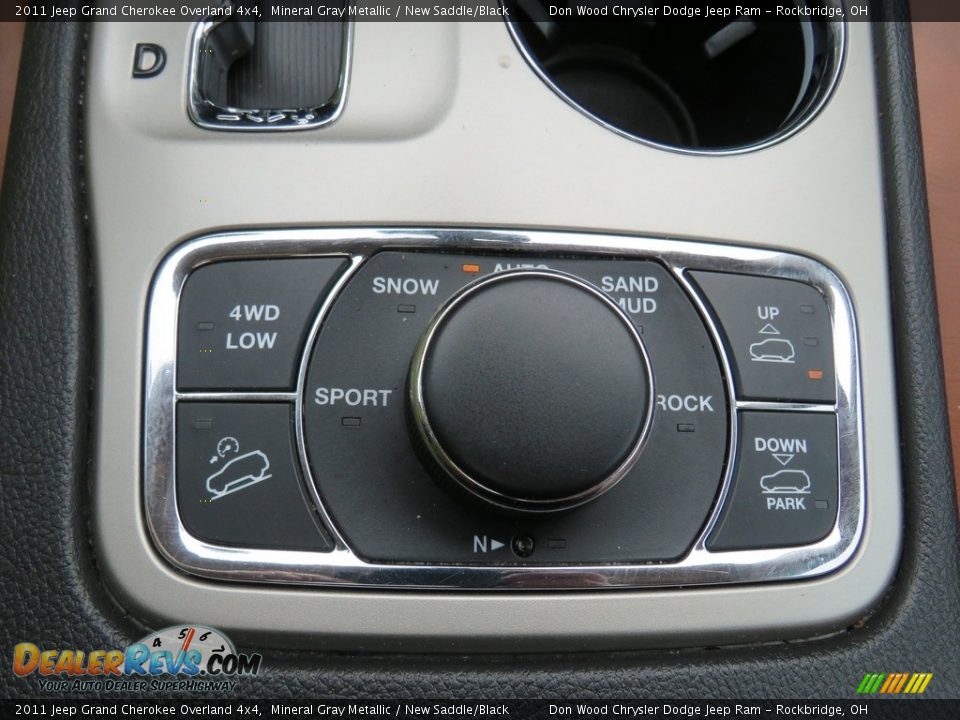 2011 Jeep Grand Cherokee Overland 4x4 Mineral Gray Metallic / New Saddle/Black Photo #26