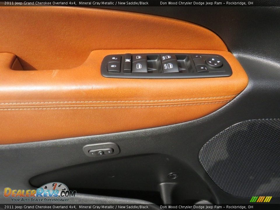 2011 Jeep Grand Cherokee Overland 4x4 Mineral Gray Metallic / New Saddle/Black Photo #29
