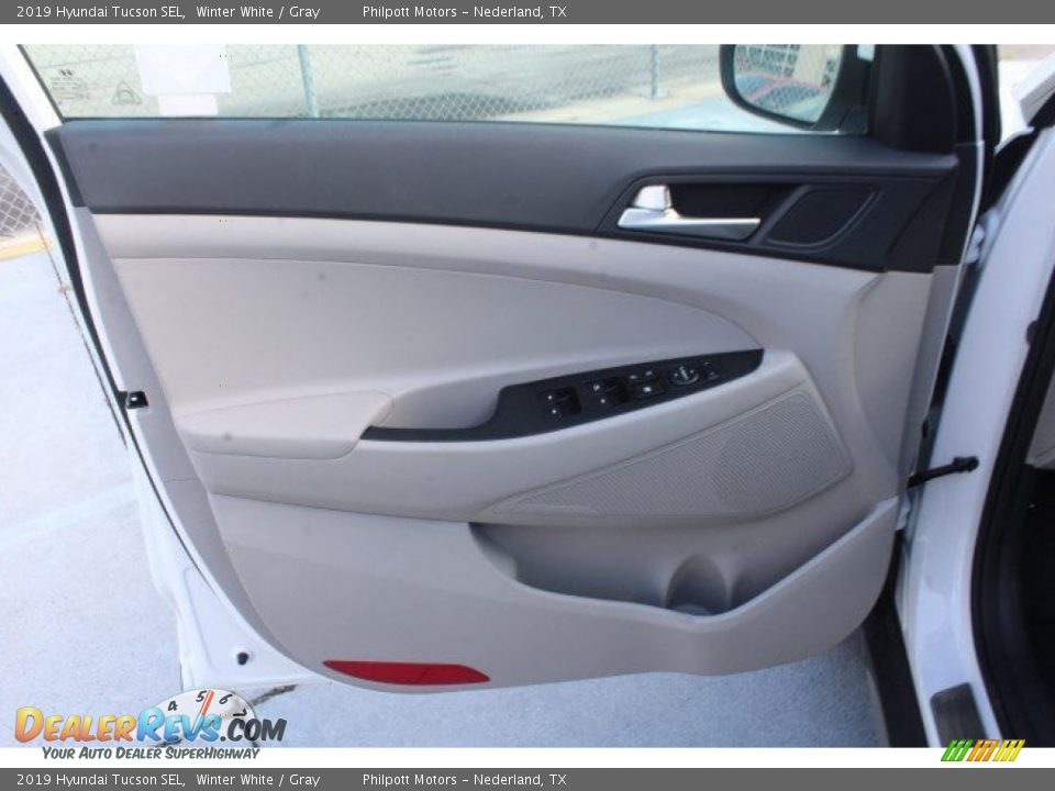 2019 Hyundai Tucson SEL Winter White / Gray Photo #9