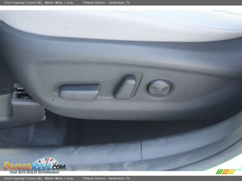 2019 Hyundai Tucson SEL Winter White / Gray Photo #11