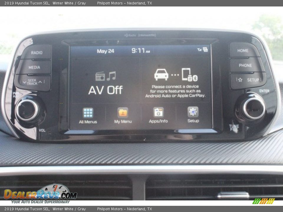 2019 Hyundai Tucson SEL Winter White / Gray Photo #12