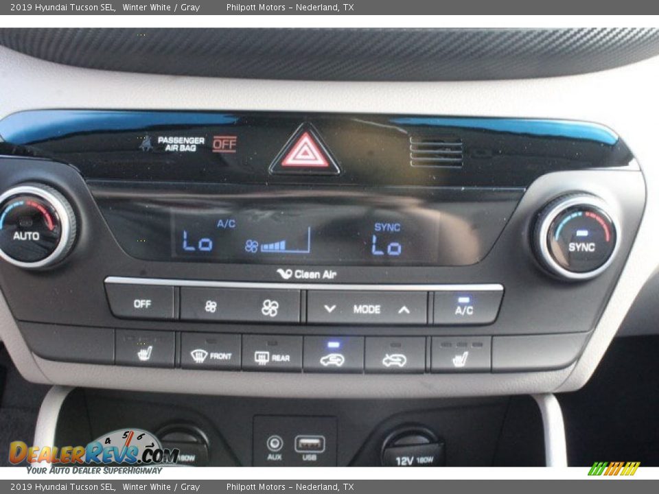 2019 Hyundai Tucson SEL Winter White / Gray Photo #13