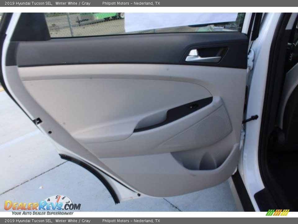 2019 Hyundai Tucson SEL Winter White / Gray Photo #18