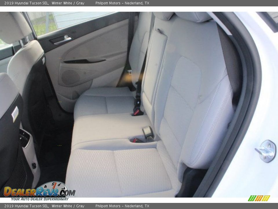2019 Hyundai Tucson SEL Winter White / Gray Photo #19