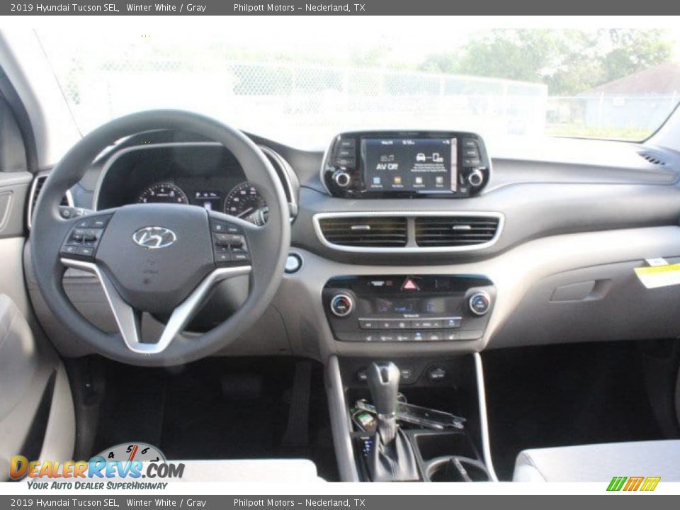 2019 Hyundai Tucson SEL Winter White / Gray Photo #20