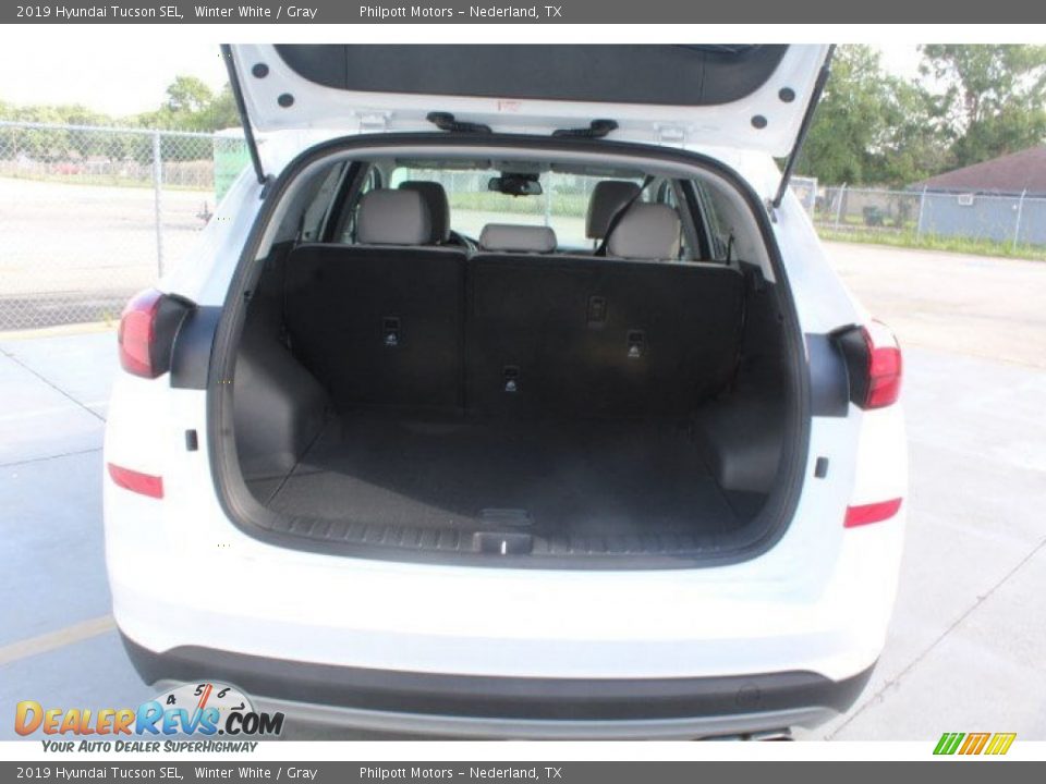 2019 Hyundai Tucson SEL Winter White / Gray Photo #22