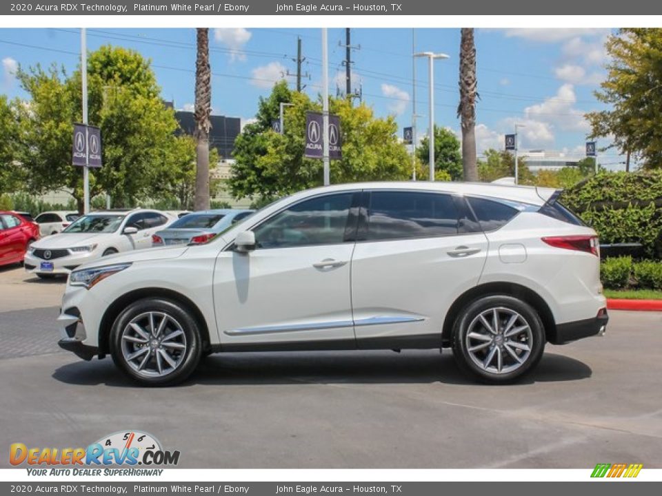 2020 Acura RDX Technology Platinum White Pearl / Ebony Photo #4