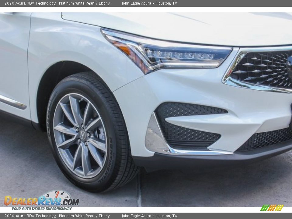 2020 Acura RDX Technology Platinum White Pearl / Ebony Photo #11