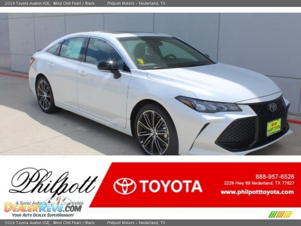 2019 Toyota Avalon XSE Wind Chill Pearl / Black Photo #1