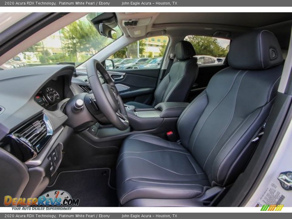 2020 Acura RDX Technology Platinum White Pearl / Ebony Photo #16