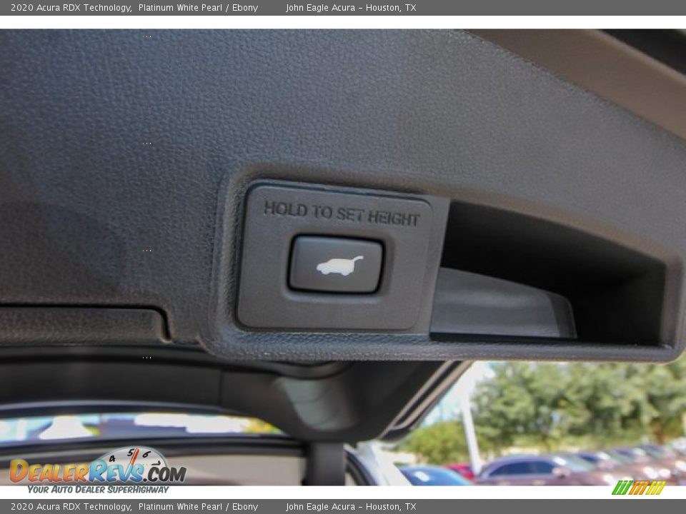 2020 Acura RDX Technology Platinum White Pearl / Ebony Photo #20