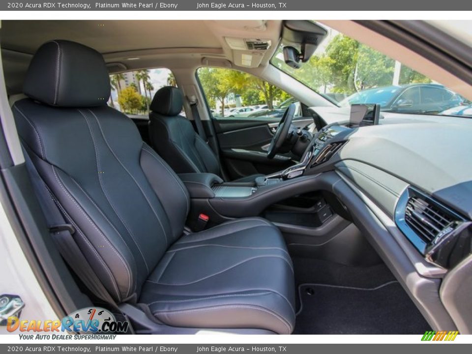 2020 Acura RDX Technology Platinum White Pearl / Ebony Photo #24