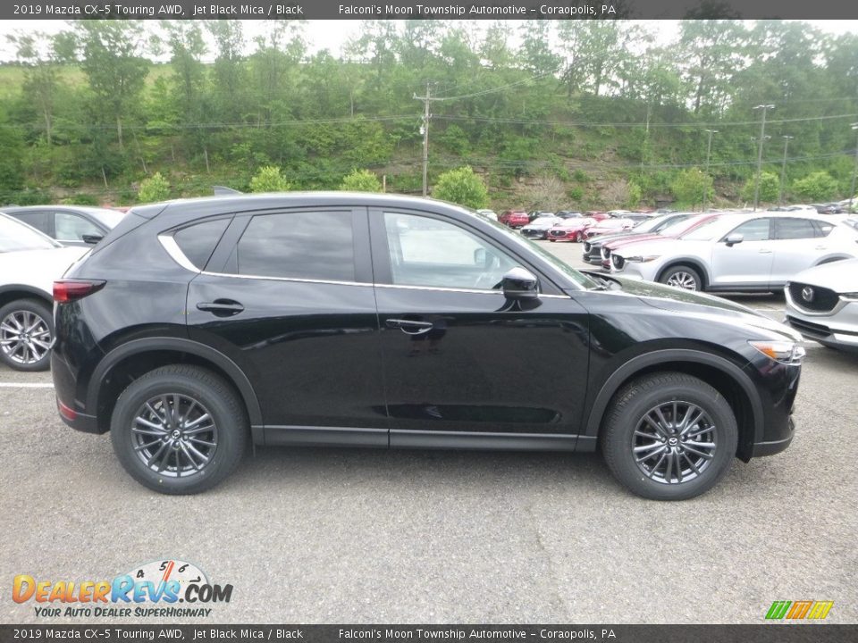 2019 Mazda CX-5 Touring AWD Jet Black Mica / Black Photo #1