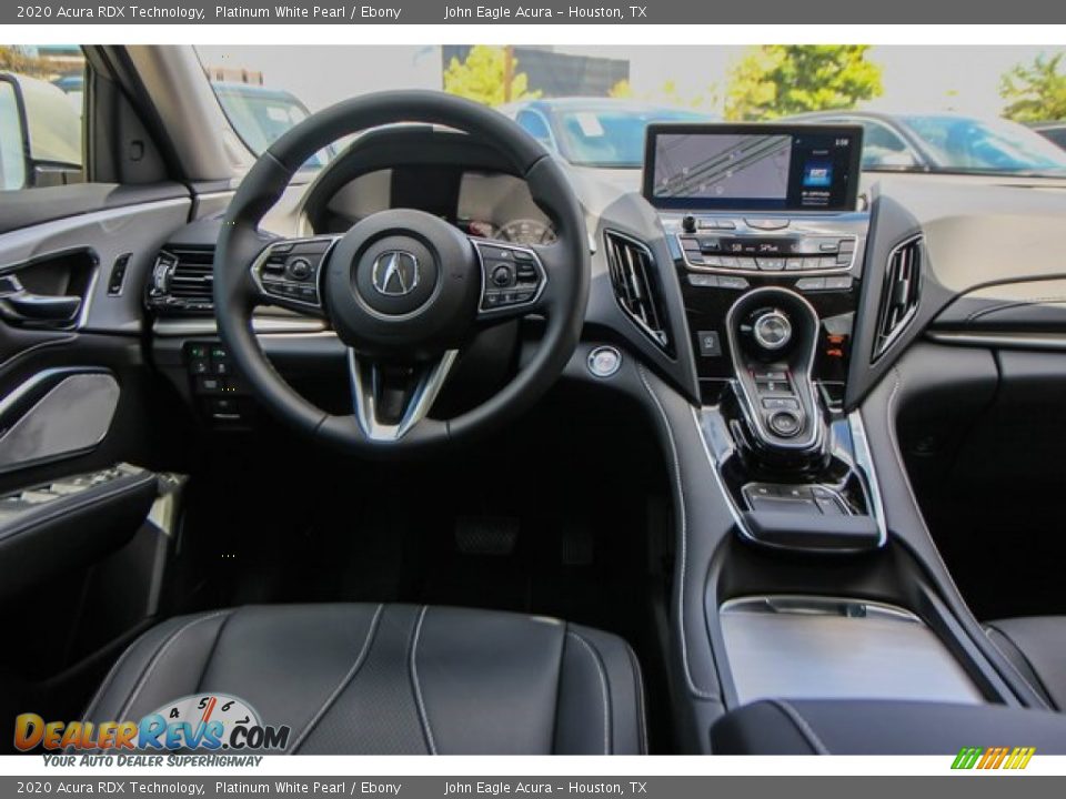 2020 Acura RDX Technology Platinum White Pearl / Ebony Photo #26