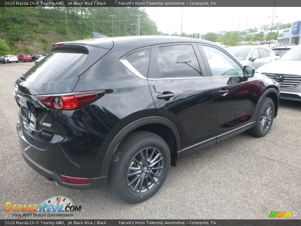 2019 Mazda CX-5 Touring AWD Jet Black Mica / Black Photo #2