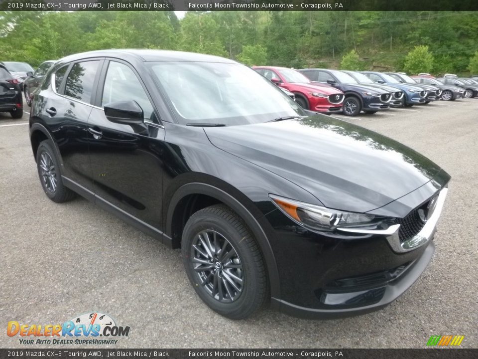 2019 Mazda CX-5 Touring AWD Jet Black Mica / Black Photo #3