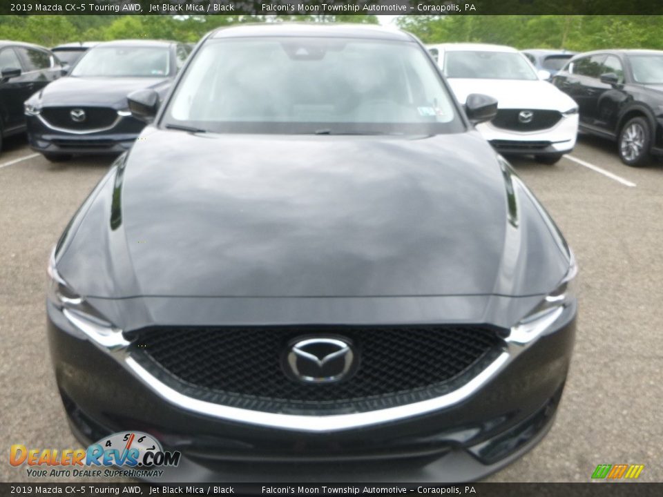 2019 Mazda CX-5 Touring AWD Jet Black Mica / Black Photo #4