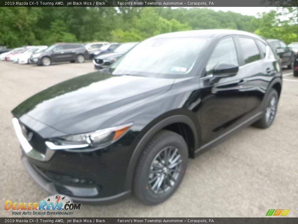 2019 Mazda CX-5 Touring AWD Jet Black Mica / Black Photo #5
