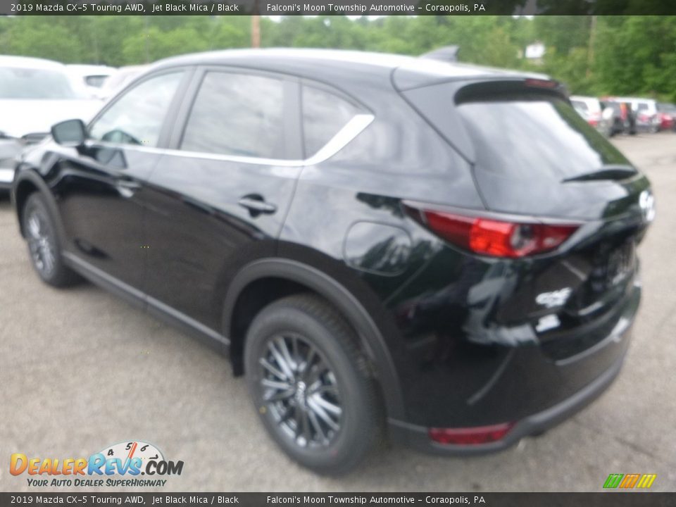 2019 Mazda CX-5 Touring AWD Jet Black Mica / Black Photo #6