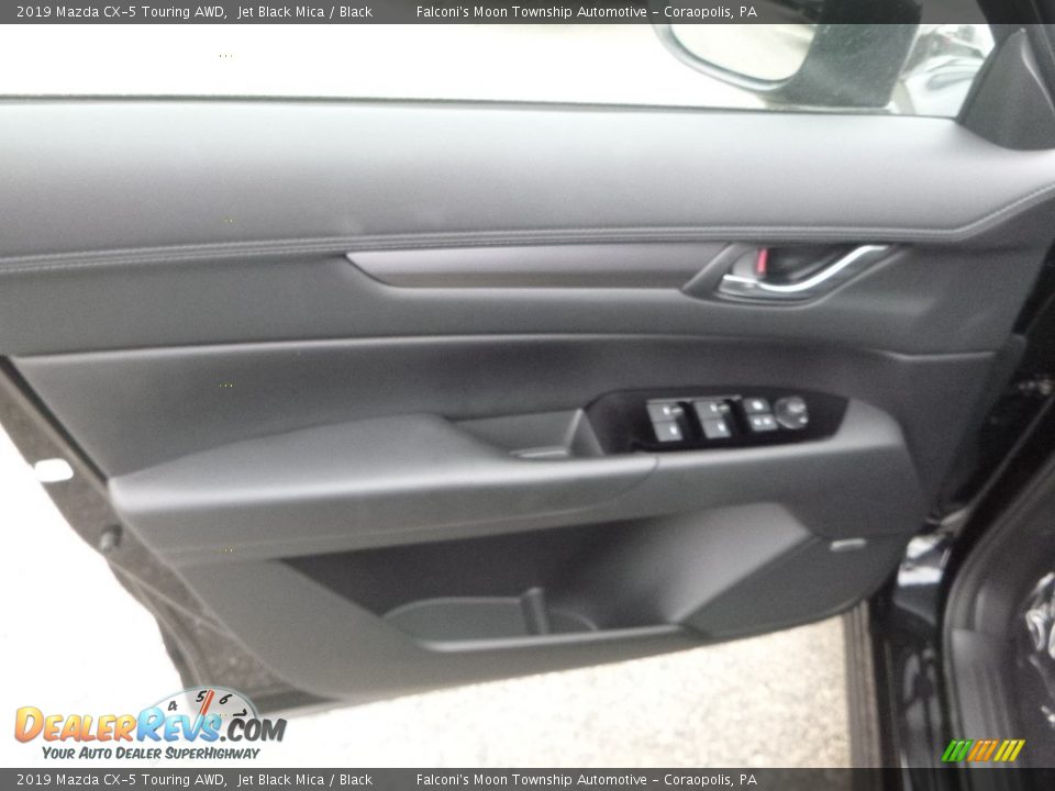 2019 Mazda CX-5 Touring AWD Jet Black Mica / Black Photo #10