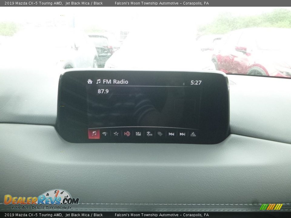 2019 Mazda CX-5 Touring AWD Jet Black Mica / Black Photo #12