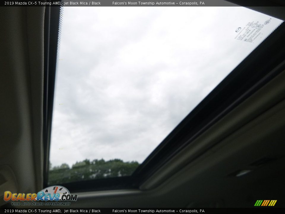 2019 Mazda CX-5 Touring AWD Jet Black Mica / Black Photo #13