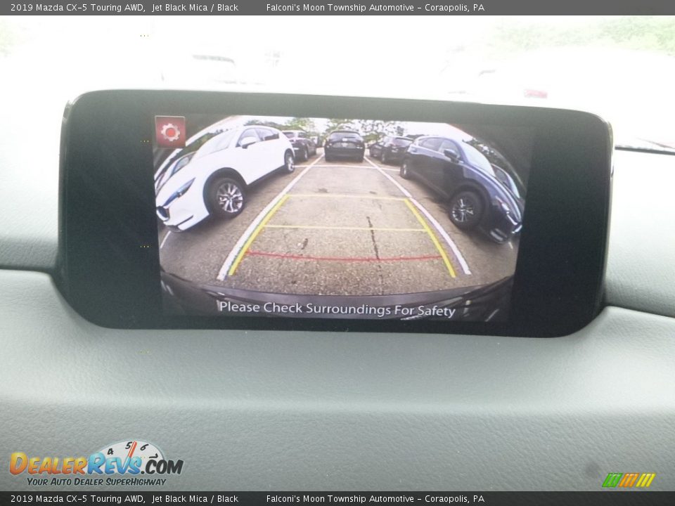 2019 Mazda CX-5 Touring AWD Jet Black Mica / Black Photo #14