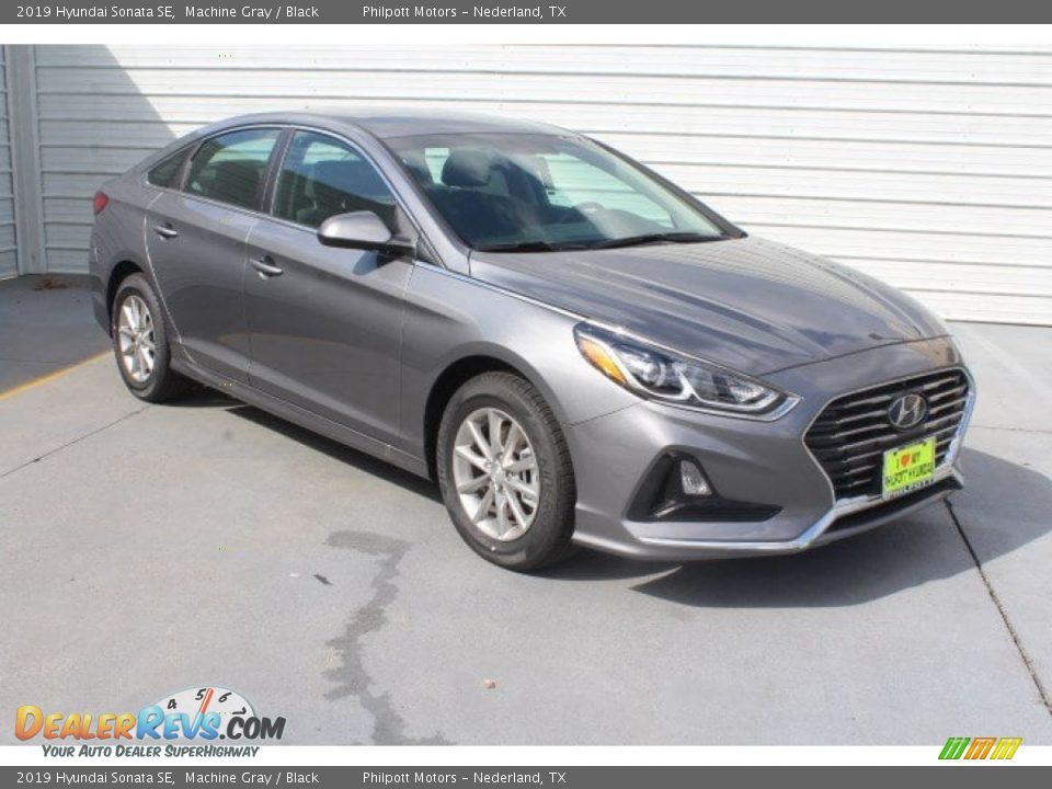 2019 Hyundai Sonata SE Machine Gray / Black Photo #2