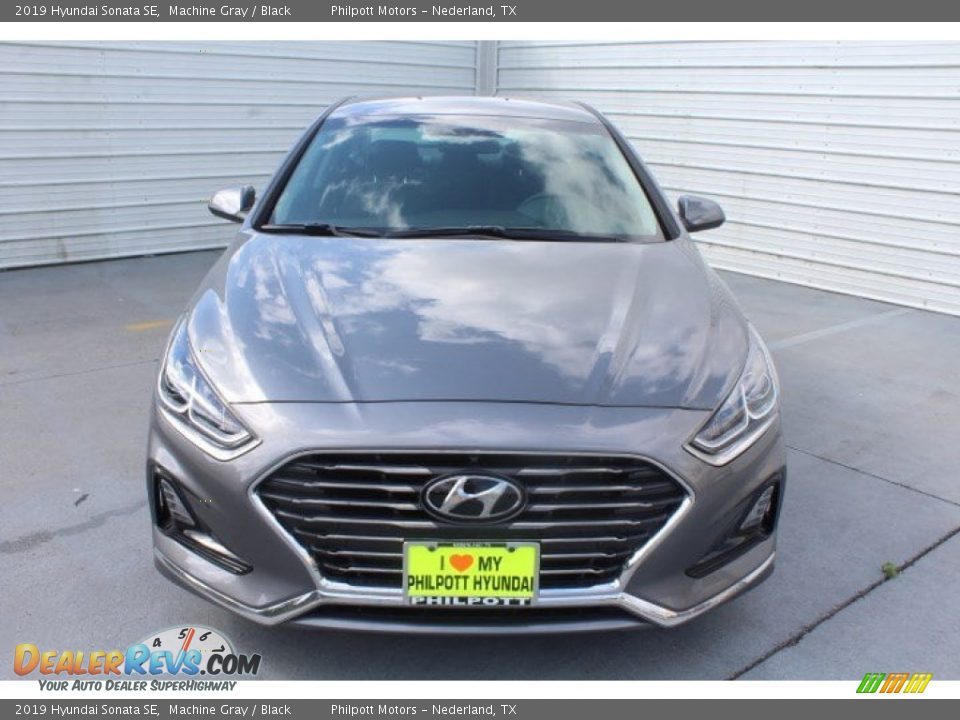 2019 Hyundai Sonata SE Machine Gray / Black Photo #3