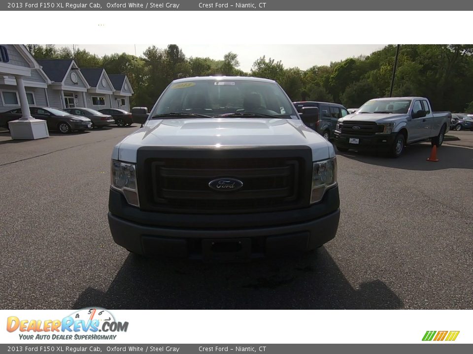 2013 Ford F150 XL Regular Cab Oxford White / Steel Gray Photo #2